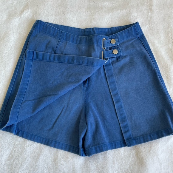 Vintage skort made in England blue Pusser’s British West Indies medium 1980s - Picture 2 of 5